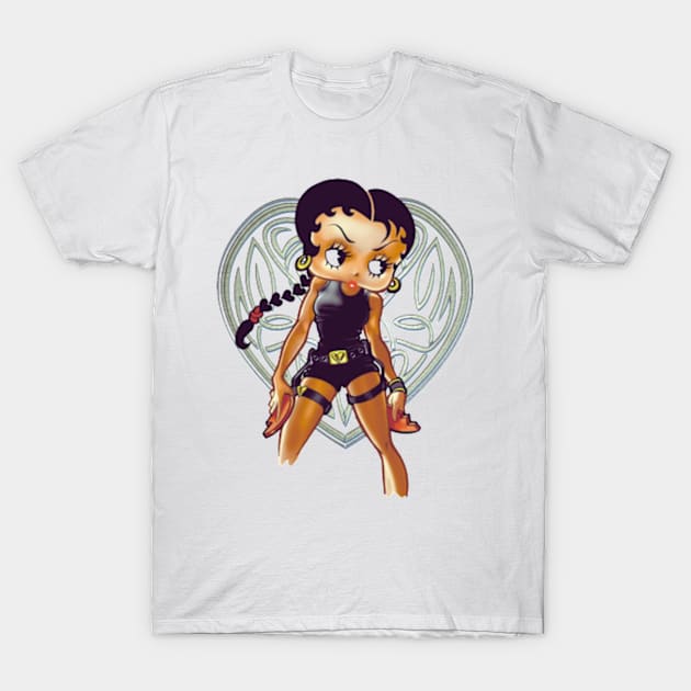 BETTY BOOP NEW 4 T-Shirt by Vidi MusiCartoon